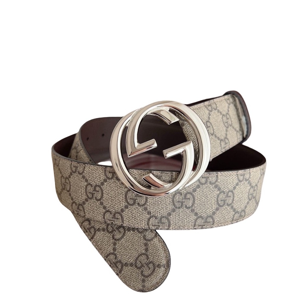 GG Belt with Interlocking G Buckle